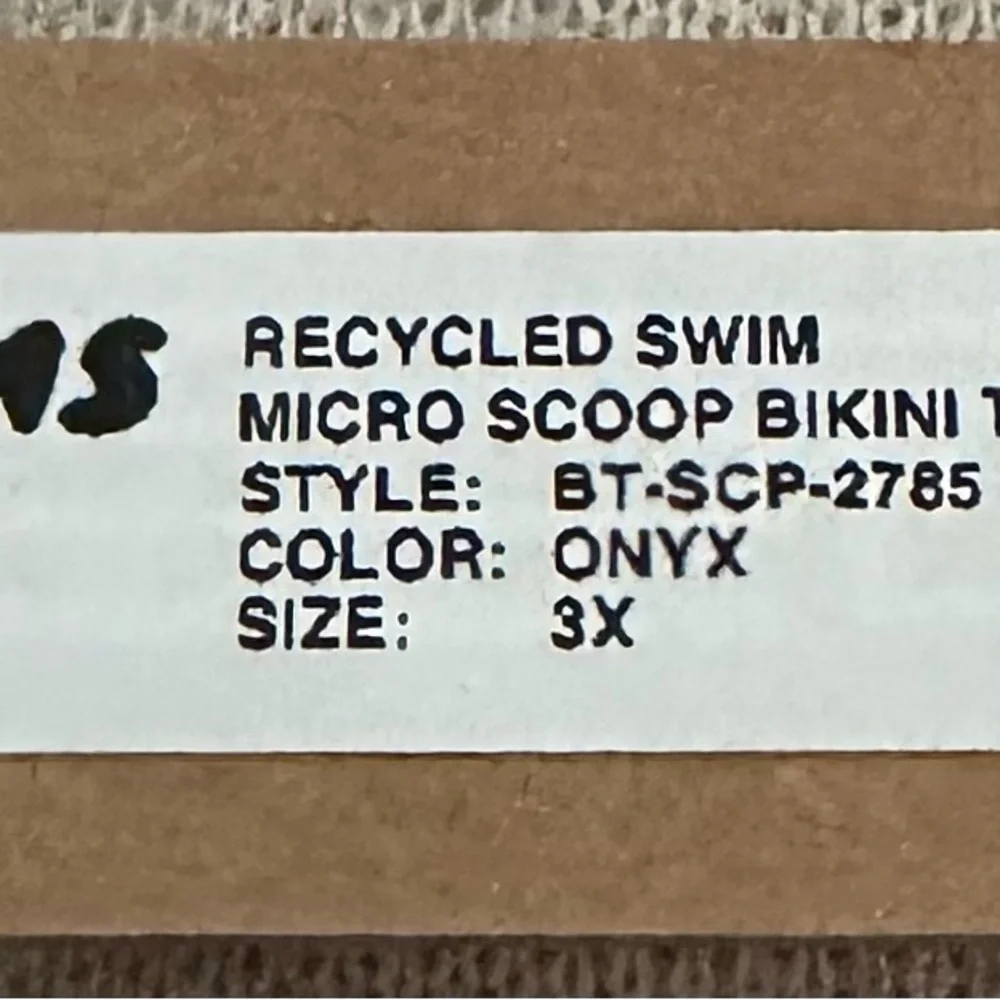 SKIMS SIGNATURE MICRO SCOOP BIKINI TOP 3X